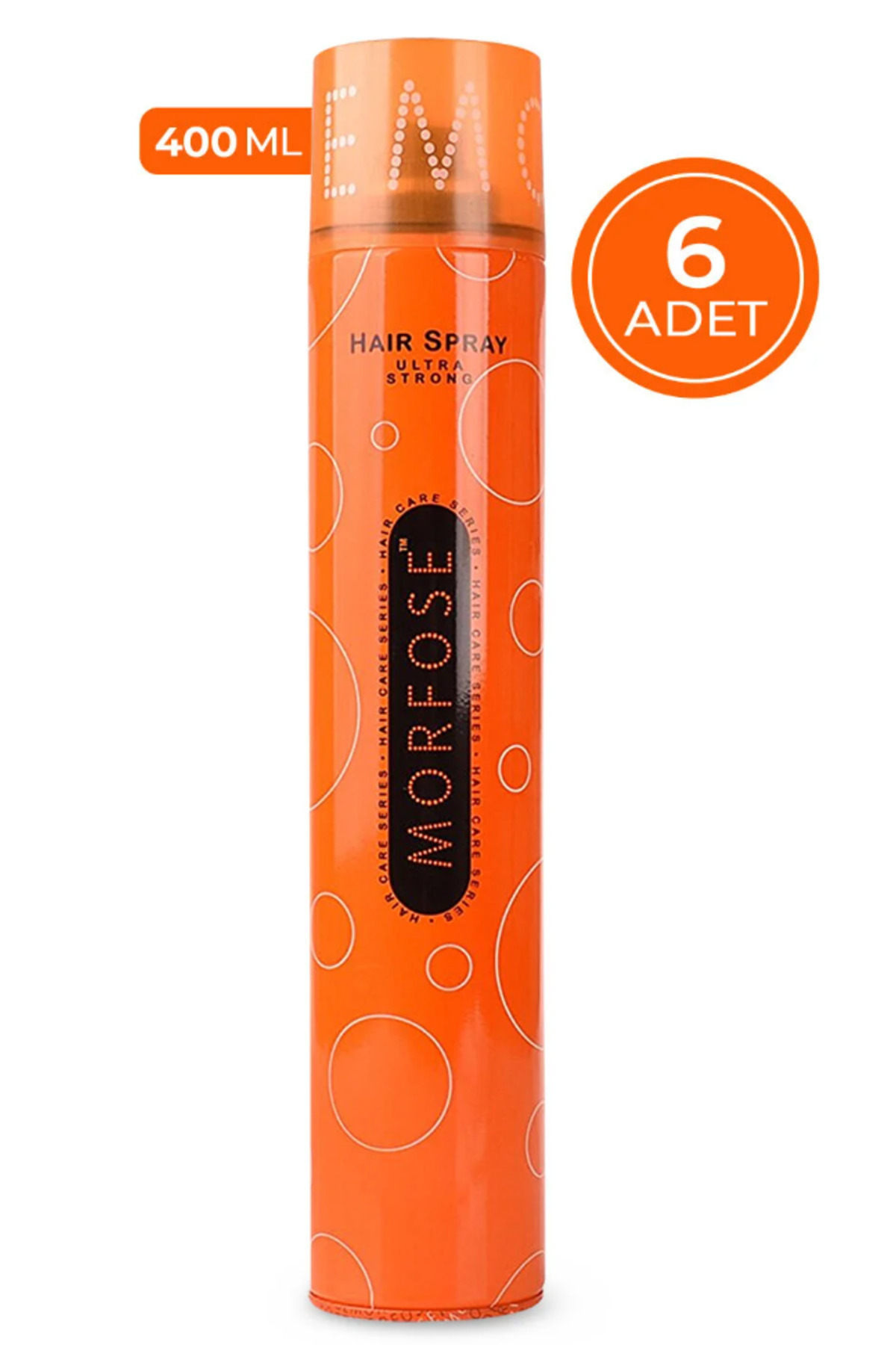 Turuncu Saç Spreyi 400 ml 6 Adet Birden — 869865538004666 — تصویر 3 از 4