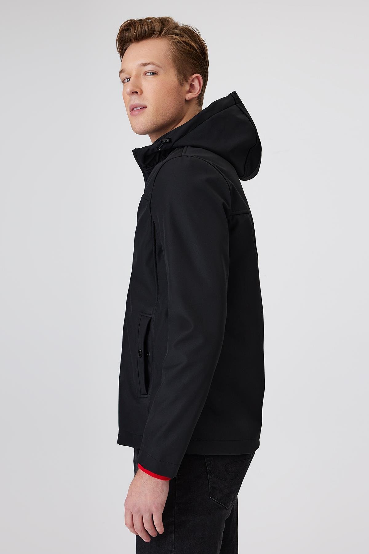 کاپشن مردانه یقه دانتل / یقه گیپور | لی کوپر Lee Cooper 5003071586 TR - تصویر 3