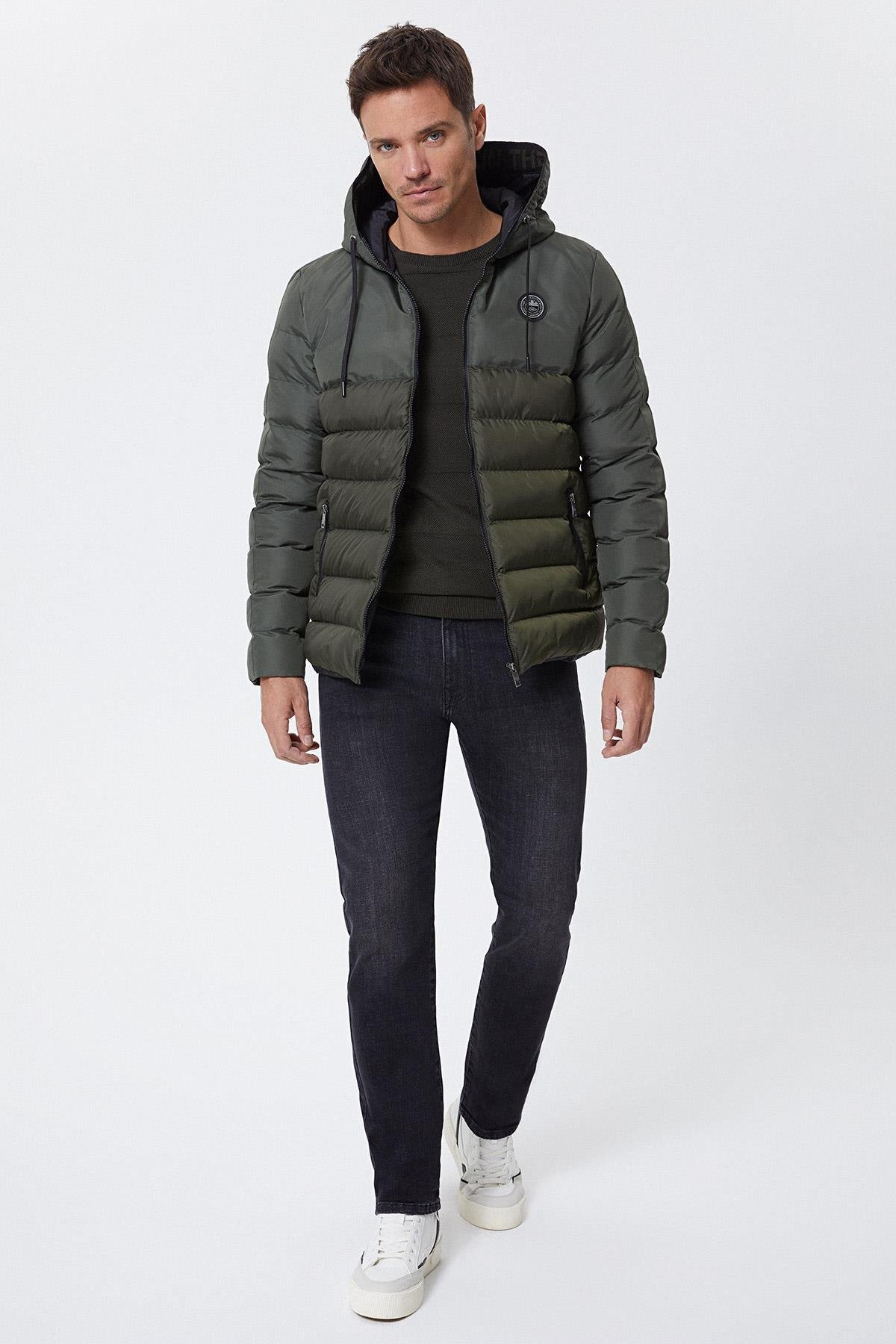 Lee Cooper Devın Erkek Şişme Mont Haki — خاکی 5003070648