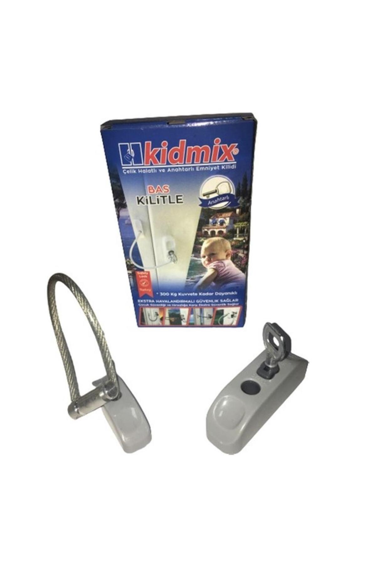 Kidmix Keyed Rope Pvc Door Window Safety Pen Lock Child Lock Cabinet Lock