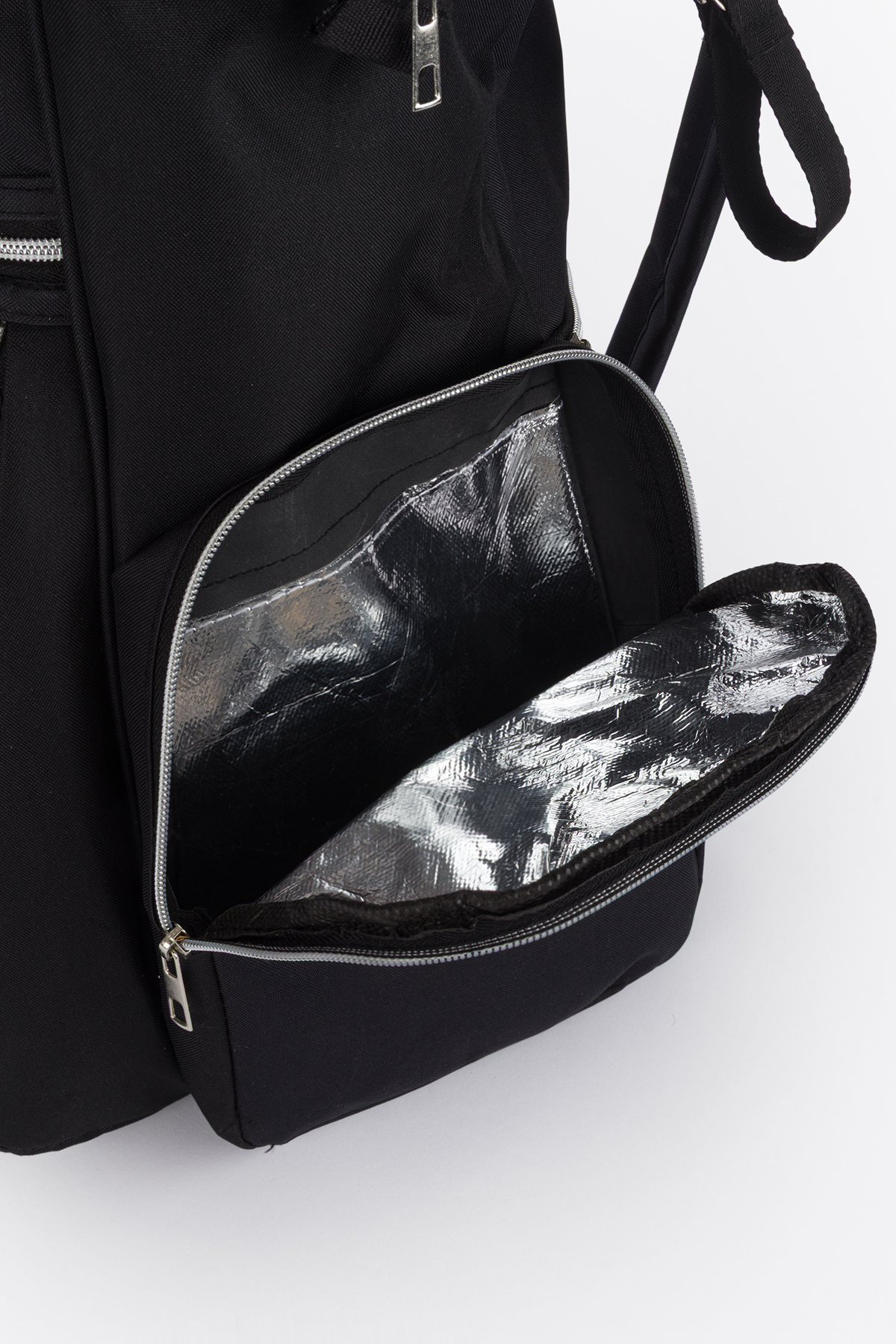 Lui Baby Anne Bebek Bakım Sırt Çantası Termos Biberon Bölmeli ve Bebek Arabası Metal Askı Aparatlı Lüks Model fotoğrafı 5 (önizleme)