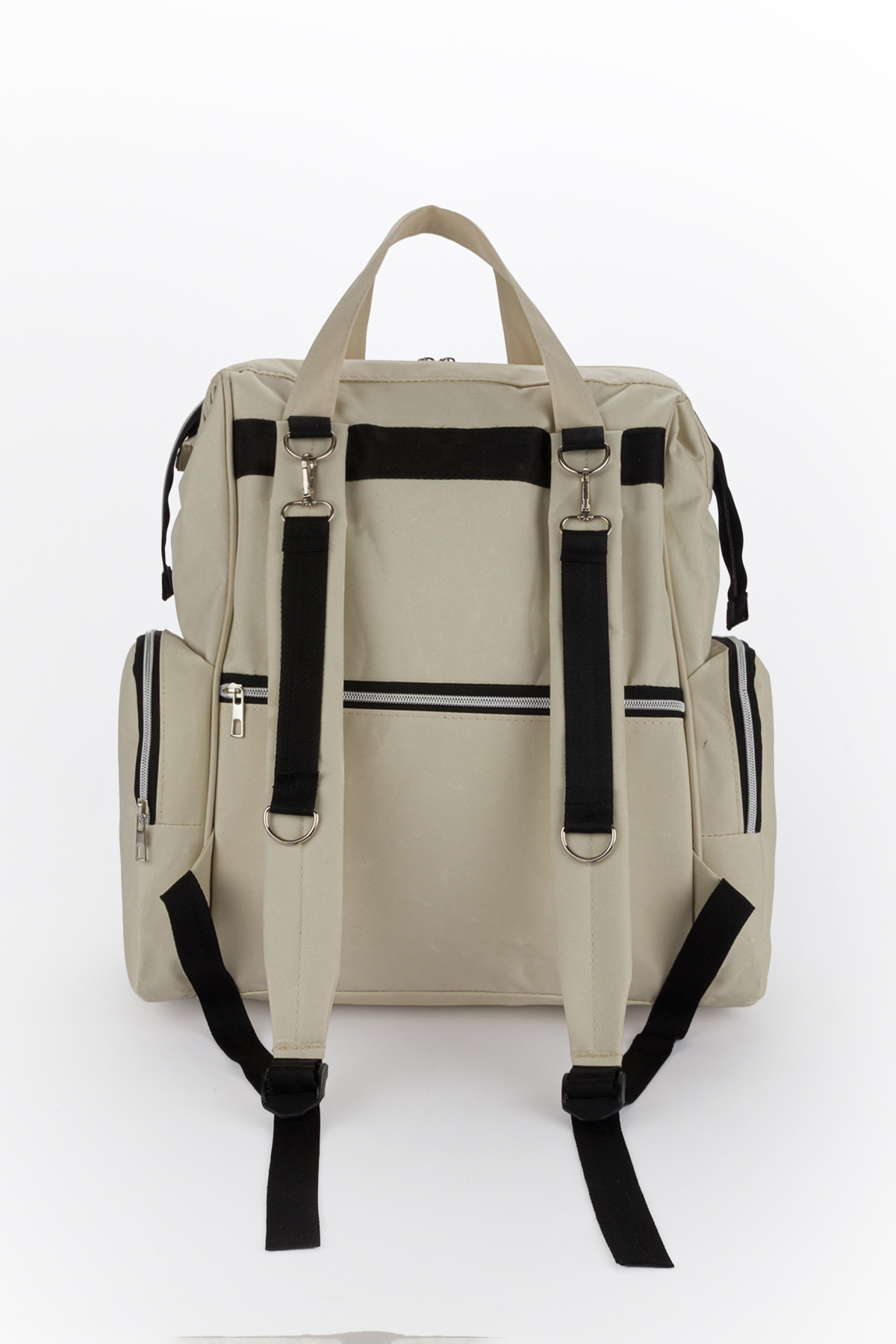 Lui Baby Anne Bebek Bakım Sırt Çantası Termos Biberon Bölmeli ve Bebek Arabası Metal Askı Aparatlı Lüks Model fotoğrafı 4 (önizleme)