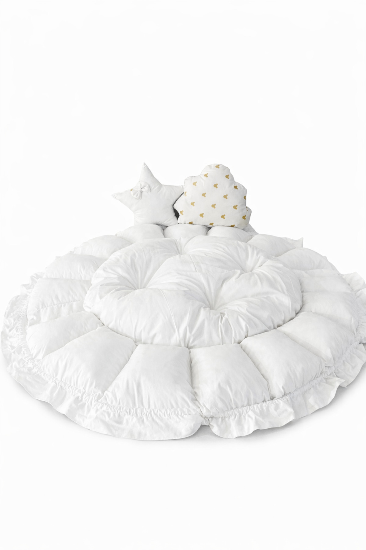 Jaju Baby Babynest Sevimli Gold Mouse Açılır-kapanır Oyun Minderi Jaju-babynest Anne Yanı Bebek Yatağı fotoğrafı 2 (önizleme)