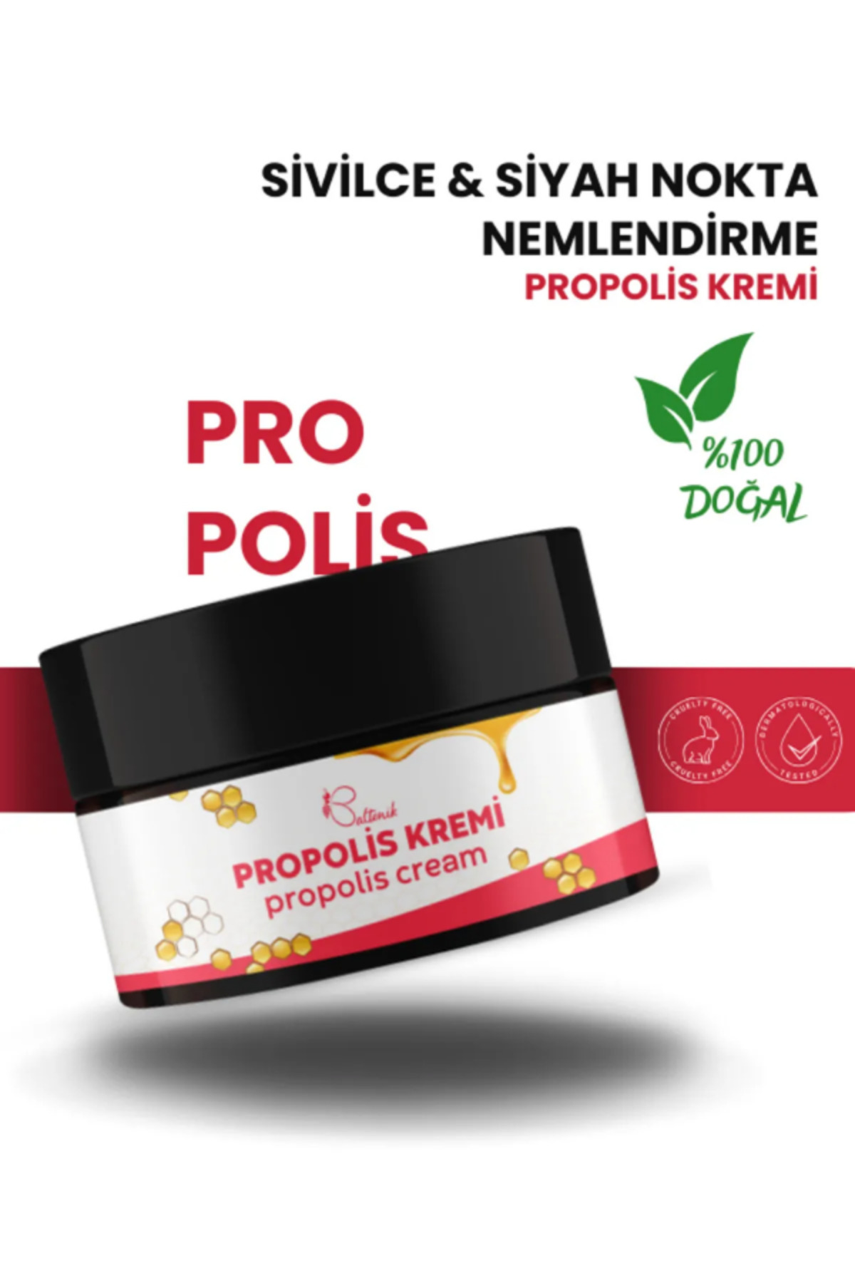 Leke Kremi Propolisli Ballı SiyahNokta Giderici krem