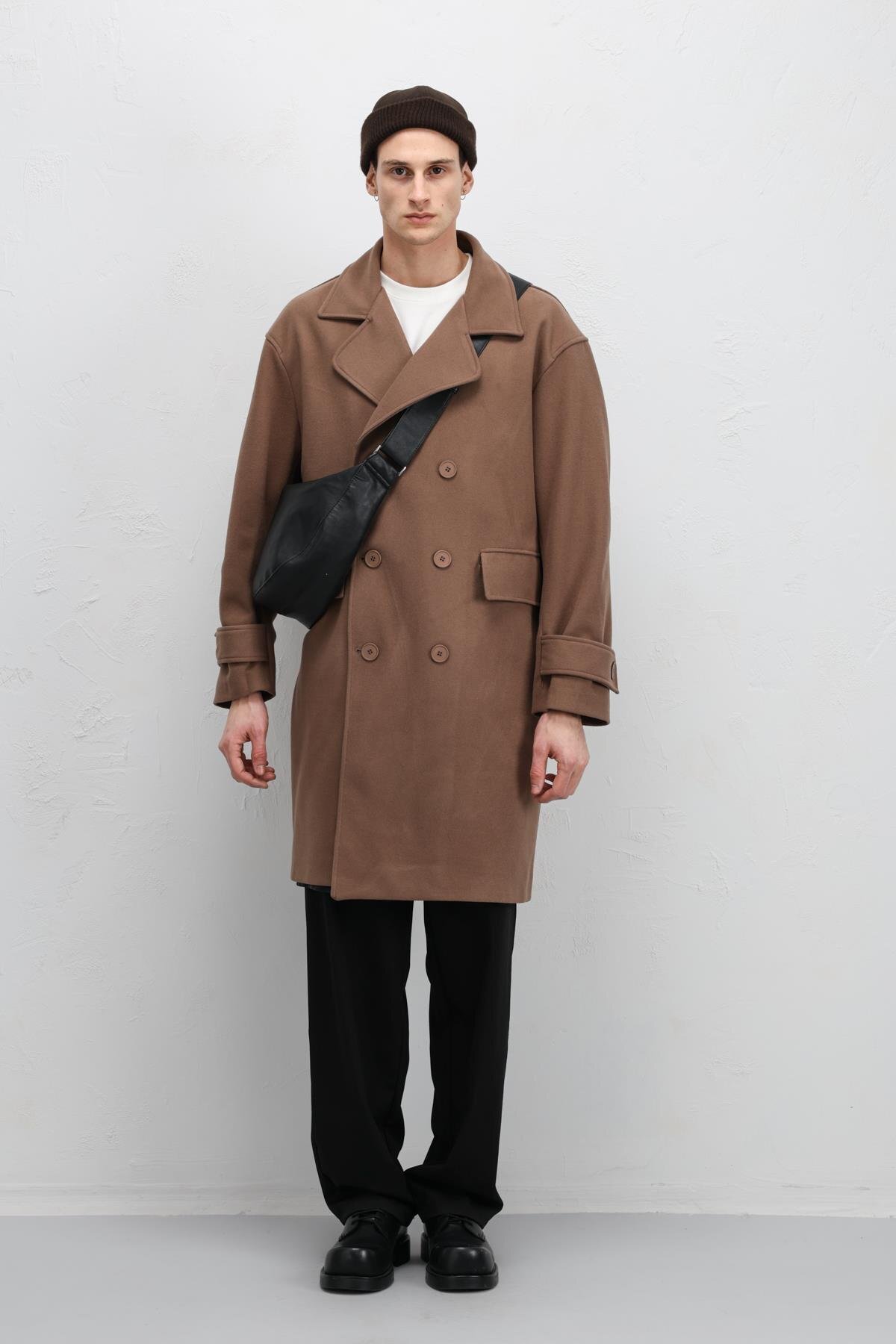 Vamos Oversize Kaban Vizon görsel 6