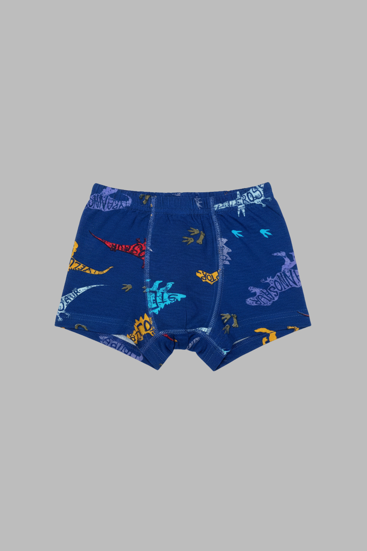 MADALİNA Erkek Çocuk %95 Pamuklu Dino Desenli 5'li Boxer fotoğrafı 3 (önizleme)