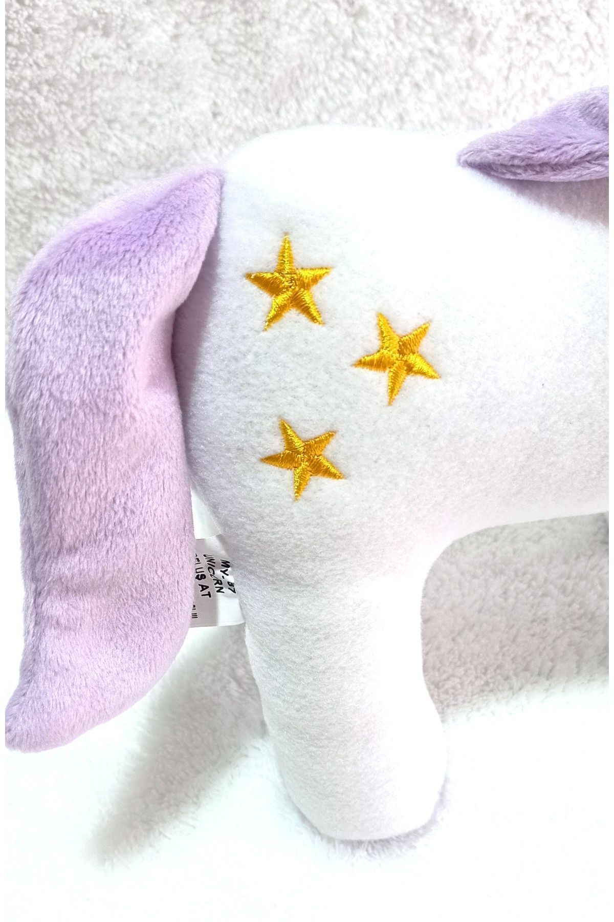 MY toys Peluş Unicorn Figürlü Yastık 33 Cm. (LİLA) fotoğrafı 5 (önizleme)