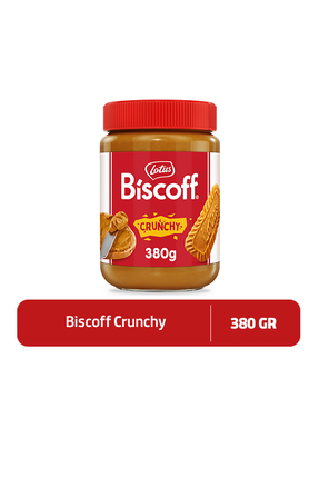 Lotus Biscoff Crunchy Spread Sürülebilir Karamelize Bisküvi Ezmesi 380 GR