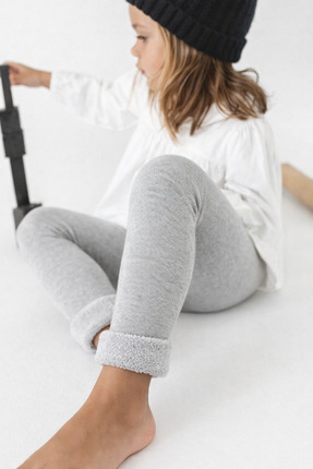 Katia & Bony İçi Havlu Çocuk Tayt Gri