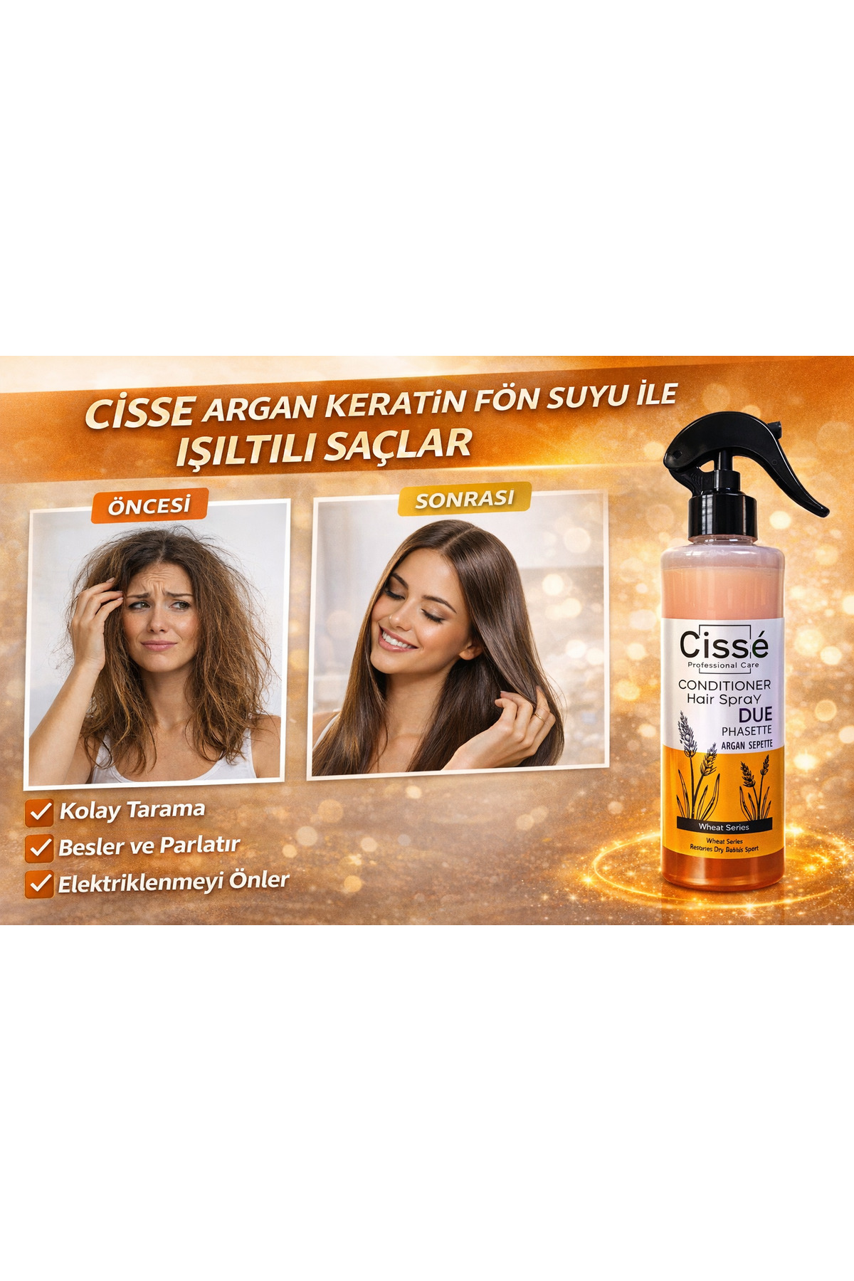 CİSSE FÖN SUYU 400 Ml. — 120-004 — تصویر 3 از 3