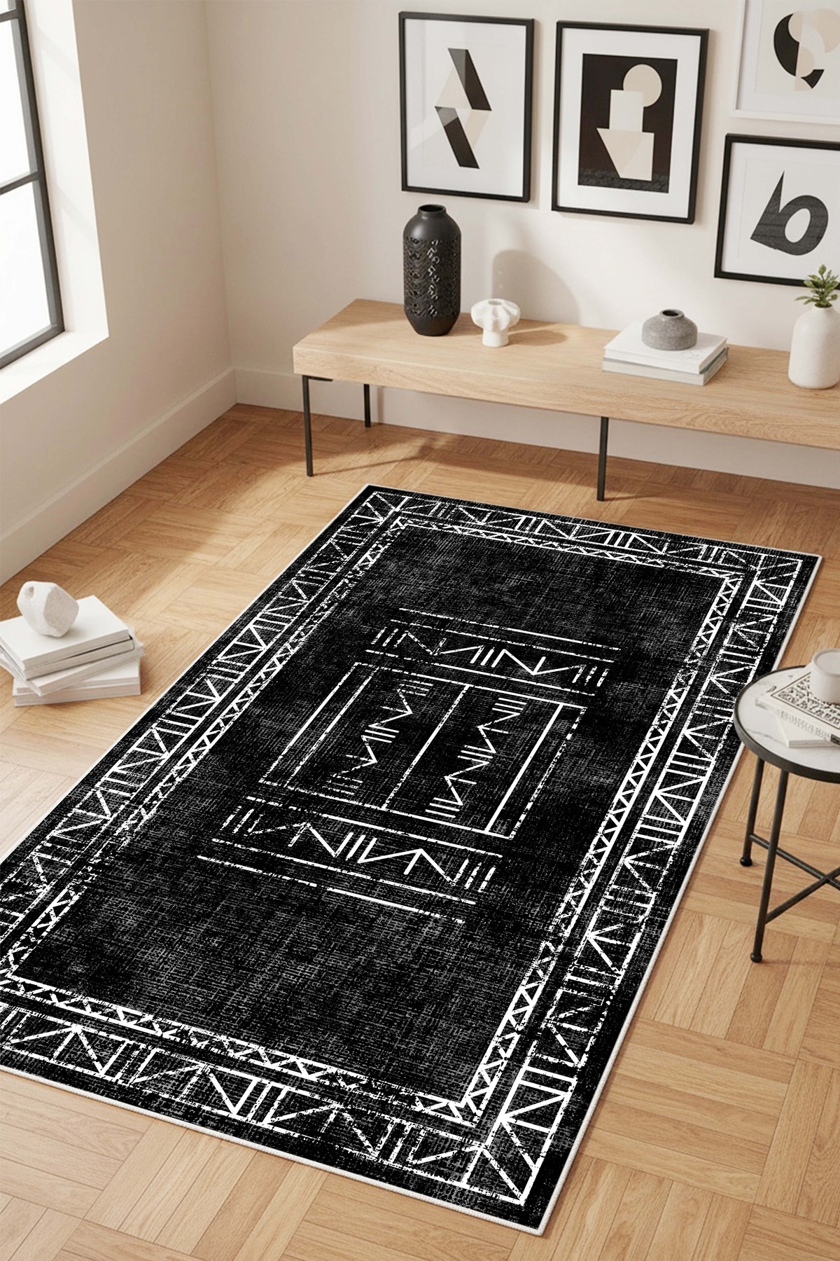 Digital Printing Washable Anti-Slip Floor Living Room Rug Kitchen Carpet Runner and Bath Mat