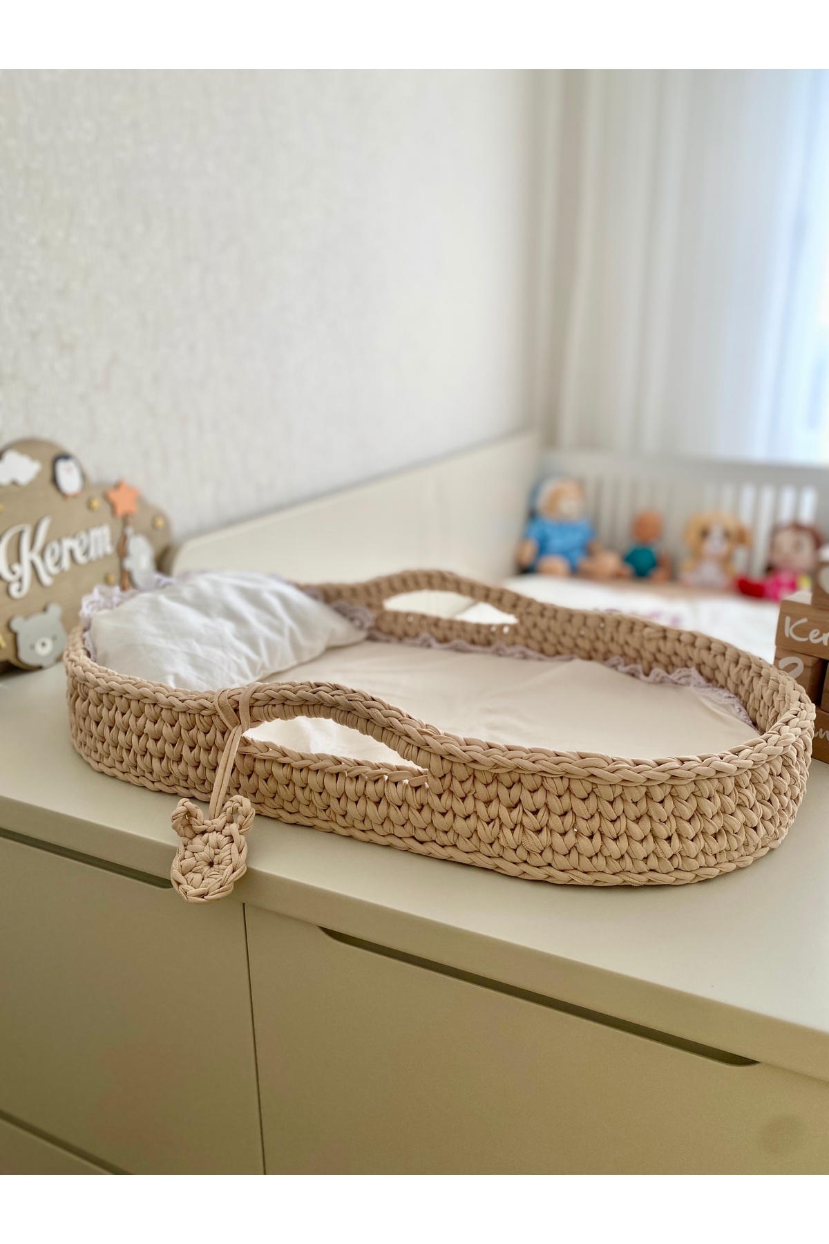 Ms Özel Tasarım El Emeği Örgü Puset Seti fotoğrafı 4 (önizleme)