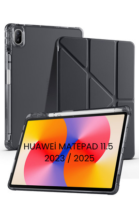 İncisoft Huawei Matepad 11.5 2025/2023 Uyumlu Standlı Kalem Bölmeli Uyku Modl...
