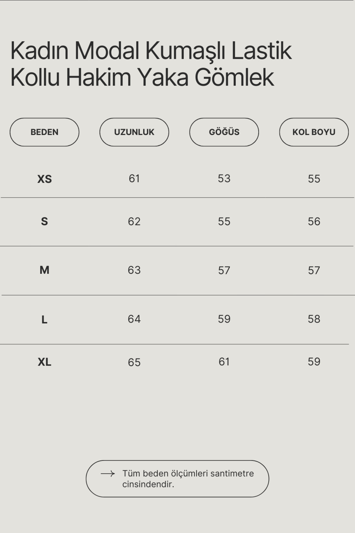 Rich  Kadın Nar Çiçeği Oversize Modal Kumaşlı Lastik Kollu Hakim Yaka Gömlek - Görsel 7