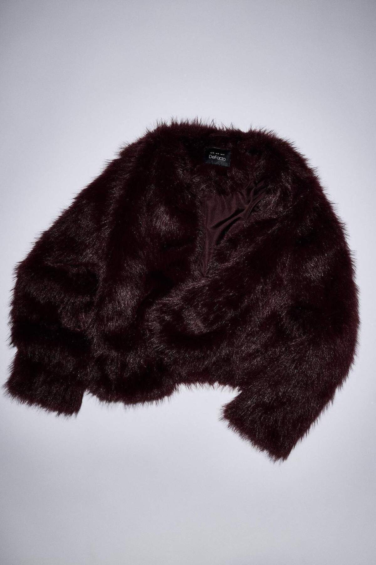 Defacto  Regular Fit Kısa Suni Kürk F2147AX25WN - Görsel 4