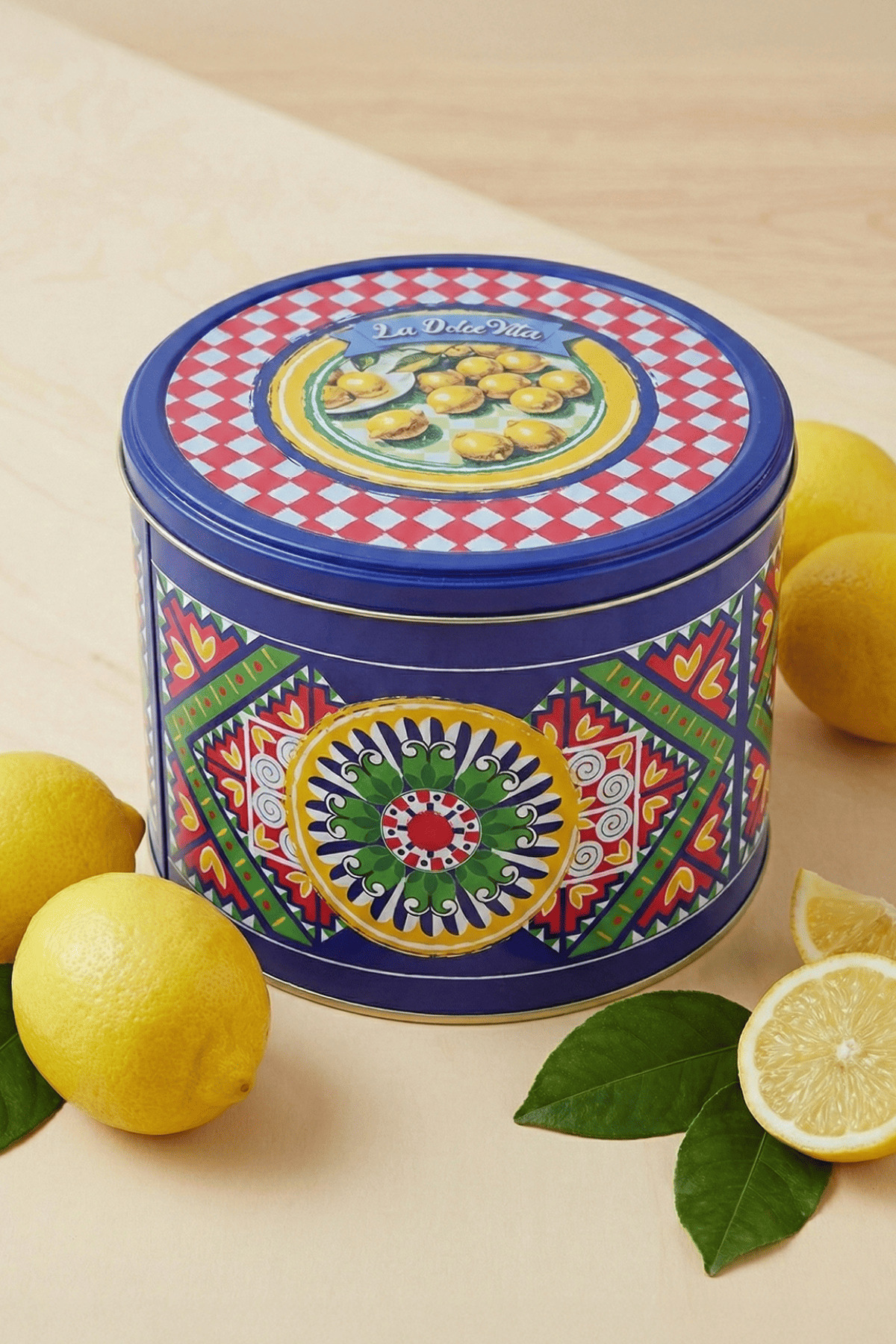 Sarkap La Dolce Vita Dekoratif Metal Saklama Kutusu Mavi - Fiyatı