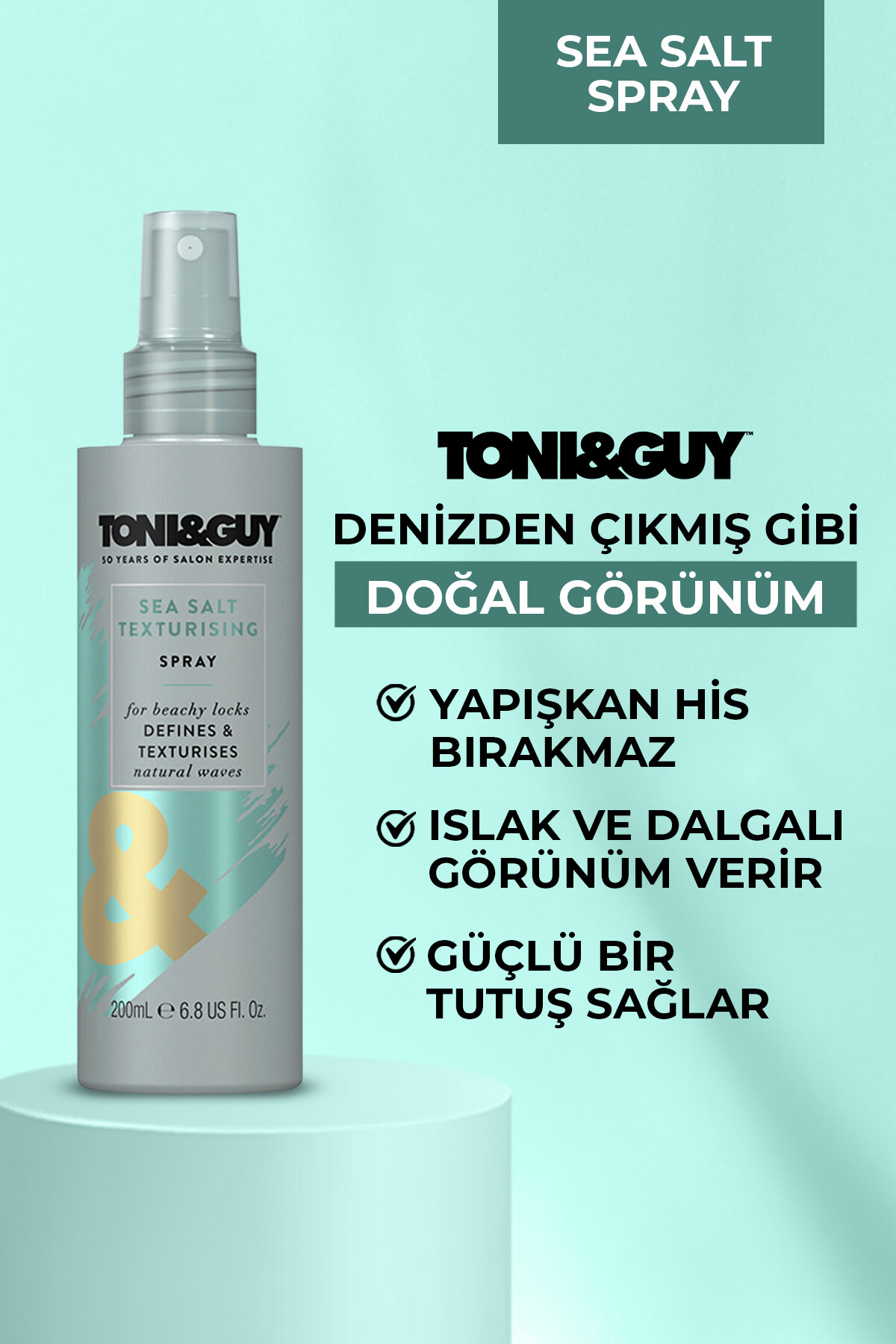 Deniz Tuzu Etkili Şekillendirici Saç Spreyi 200 ml — e474bf3f — تصویر 2 از 6