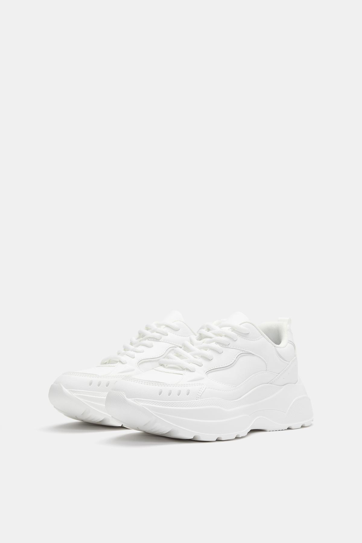 Pull & Bear  Hacimli spor ayakkabı - Görsel 4
