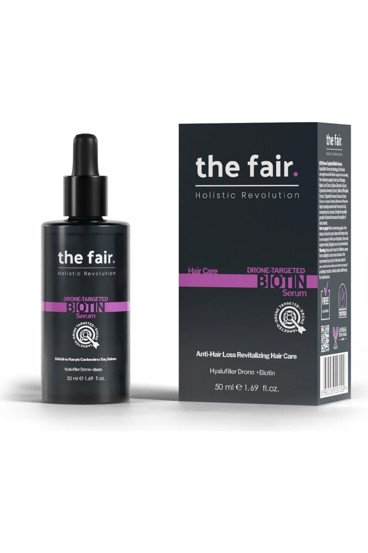 the fair. Dökülme Ve Kırılma Karşıtı Vegan Saç Bakım Seti 100 ml — COSMOPERA/2021/1922 — تصویر 7 از 9
