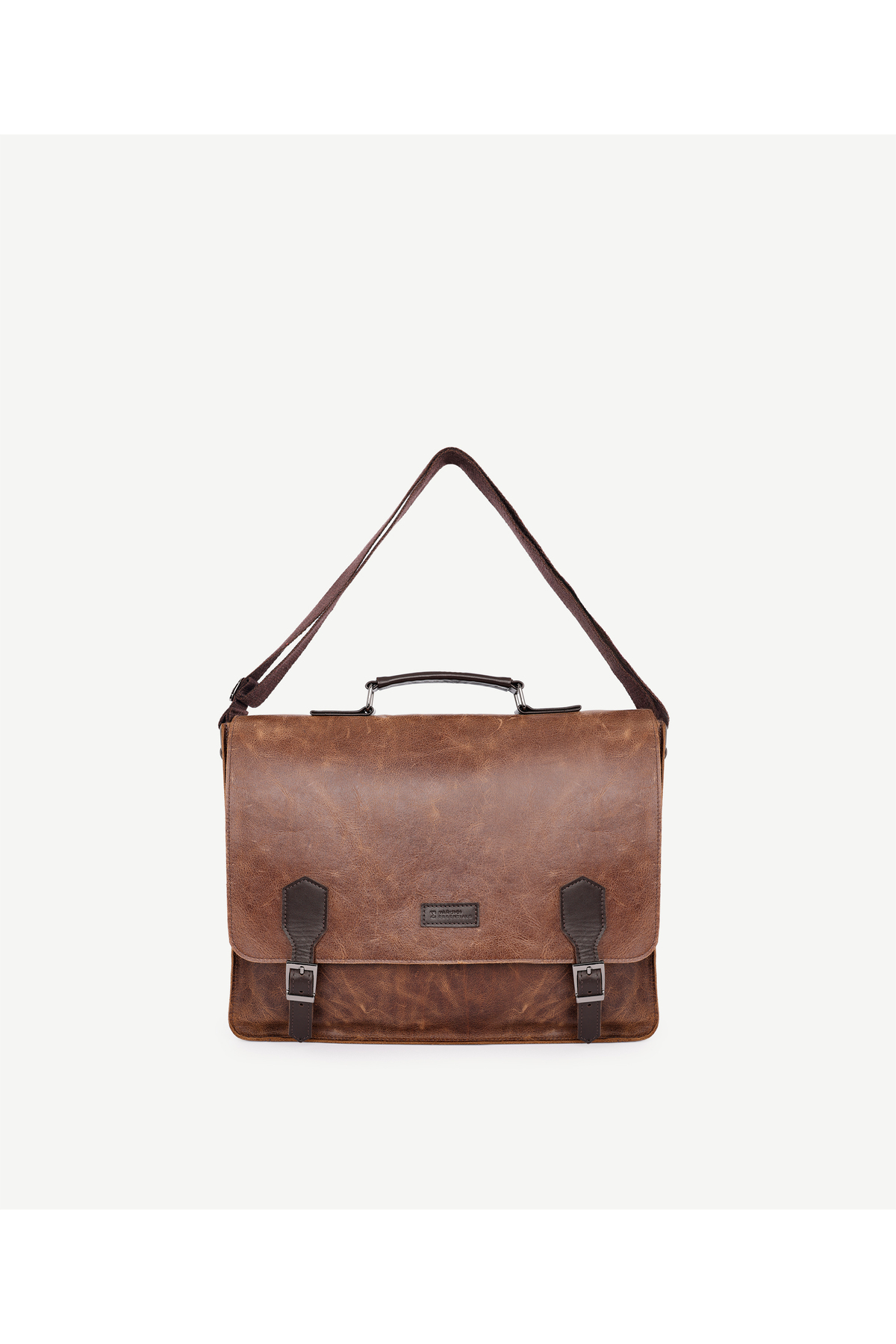 یارگیجی کیف لپ تاپ چرمی با فلپ