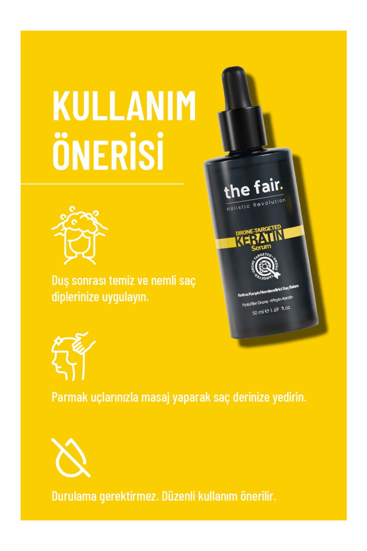 the fair. Dökülme Ve Kırılma Karşıtı Vegan Saç Bakım Seti 100 ml — COSMOPERA/2021/1922 — تصویر 8 از 9
