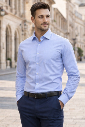 COLVIS MAN Klasik Uzun Kol Düz Gabardin Likra Takım Elbiselik Ofislik Hediye ...