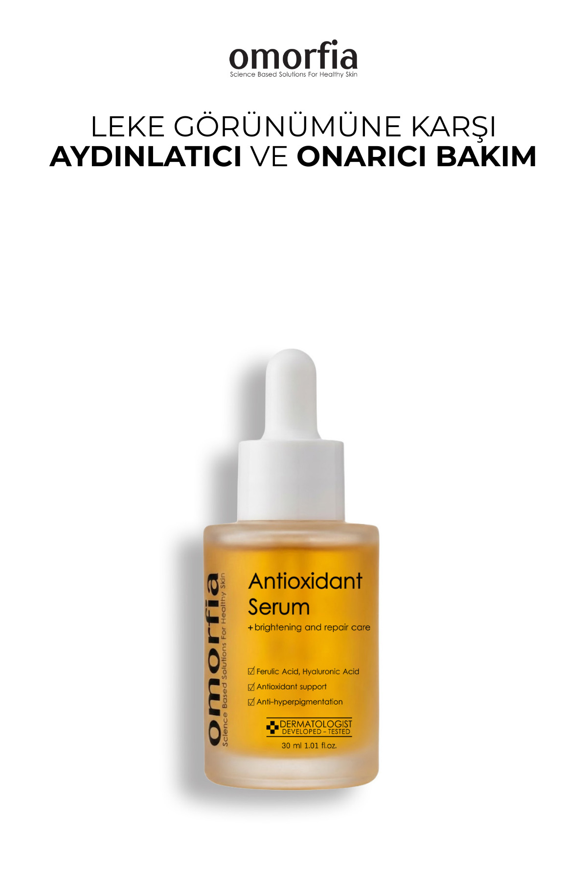 OMORFİA Leke Karşıtı Antioksidan Kompleks Bakım Serumu 30 ml — 5253