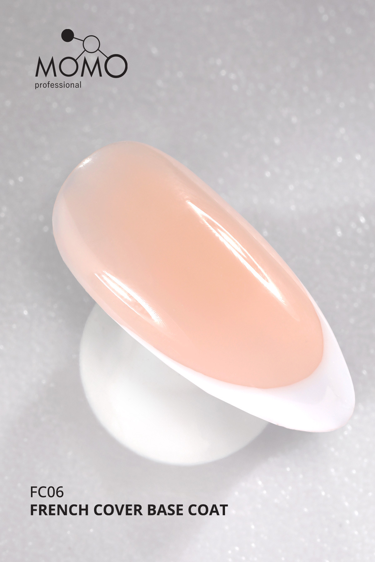 French Cover Rubber Base Coat Fc06, Açık Bej, 10 ml, TPO- FREE — سرمه‌ای 8860101A11S09FC01 — تصویر 2 از 8