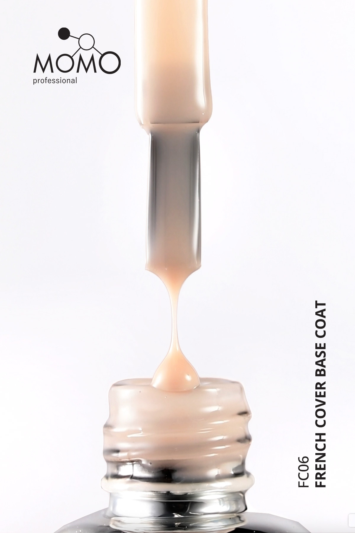 French Cover Rubber Base Coat Fc06, Açık Bej, 10 ml, TPO- FREE — سرمه‌ای 8860101A11S09FC01 — تصویر 4 از 8