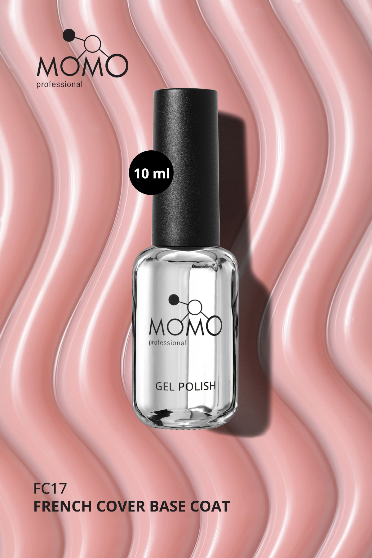 French Cover Rubber Base Coat Fc17, Sütlü Naturel, 10 ml, TPO- FREE — بژ 8860101A11S09FC01 — تصویر 6 از 9