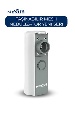 Direct NEXUS Nexus Taşınabilir Mesh Nebulizatör New Series | USB Şarjlı, Ultr...