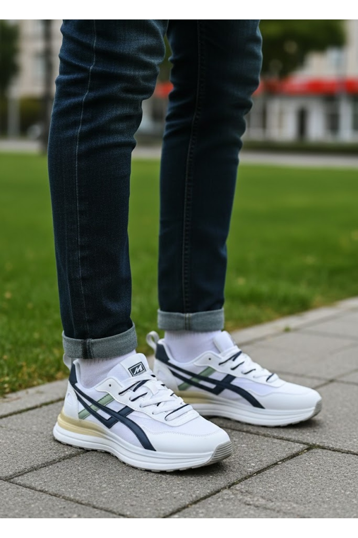 Erkek Casual Spor Ayakkabı 152-19321 — سفید TYC939B4CA857D861C9D76000