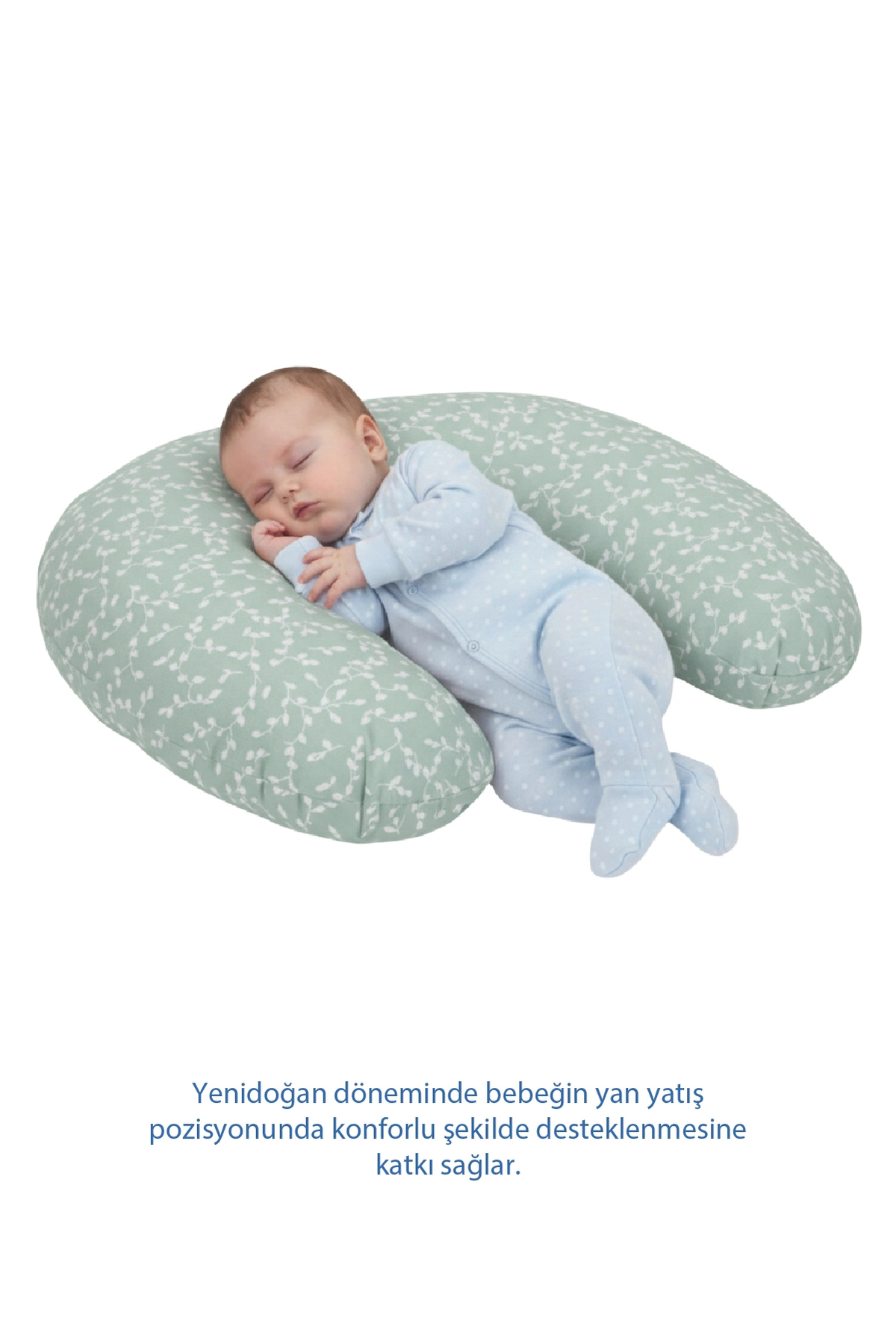 Babyjem Emzirme Ve Destek Minderi Mint Çiçek fotoğrafı 3 (önizleme)