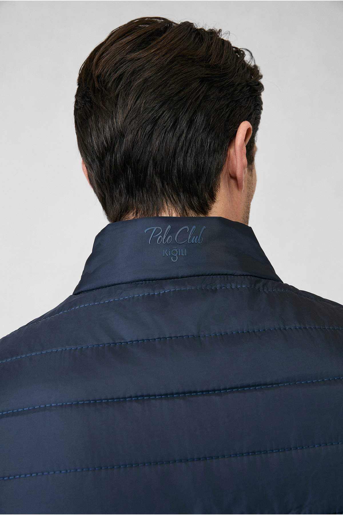 Kiğılı  Dik Yaka Fermuarlı Kapitone Spor Şişme Yelek - Görsel 4