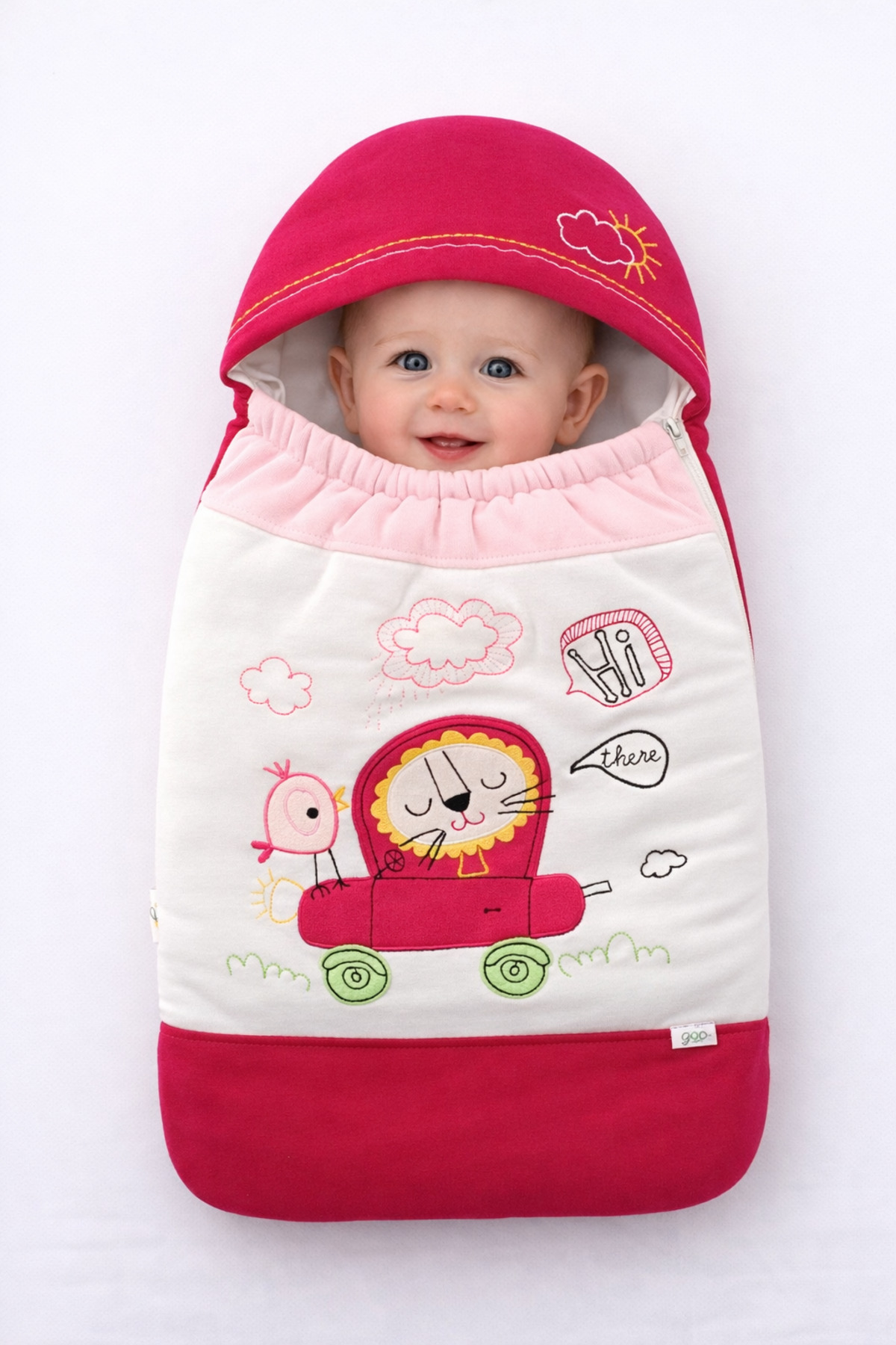 Tomuycuk Kız Bebek Battaniyesi Dış Kundak Hastane Çıkışı Bebek Arabası Örtüsü fotoğrafı 2 (önizleme)