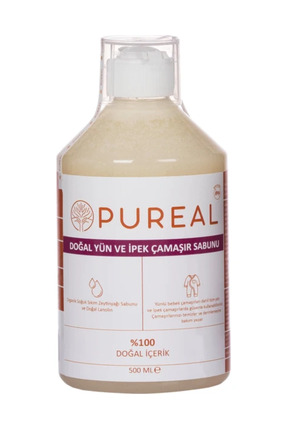 Pureal Doğal Yün, Ipek Ve Kaşmir Çamaşır Deterjanı - 30 Yıkama