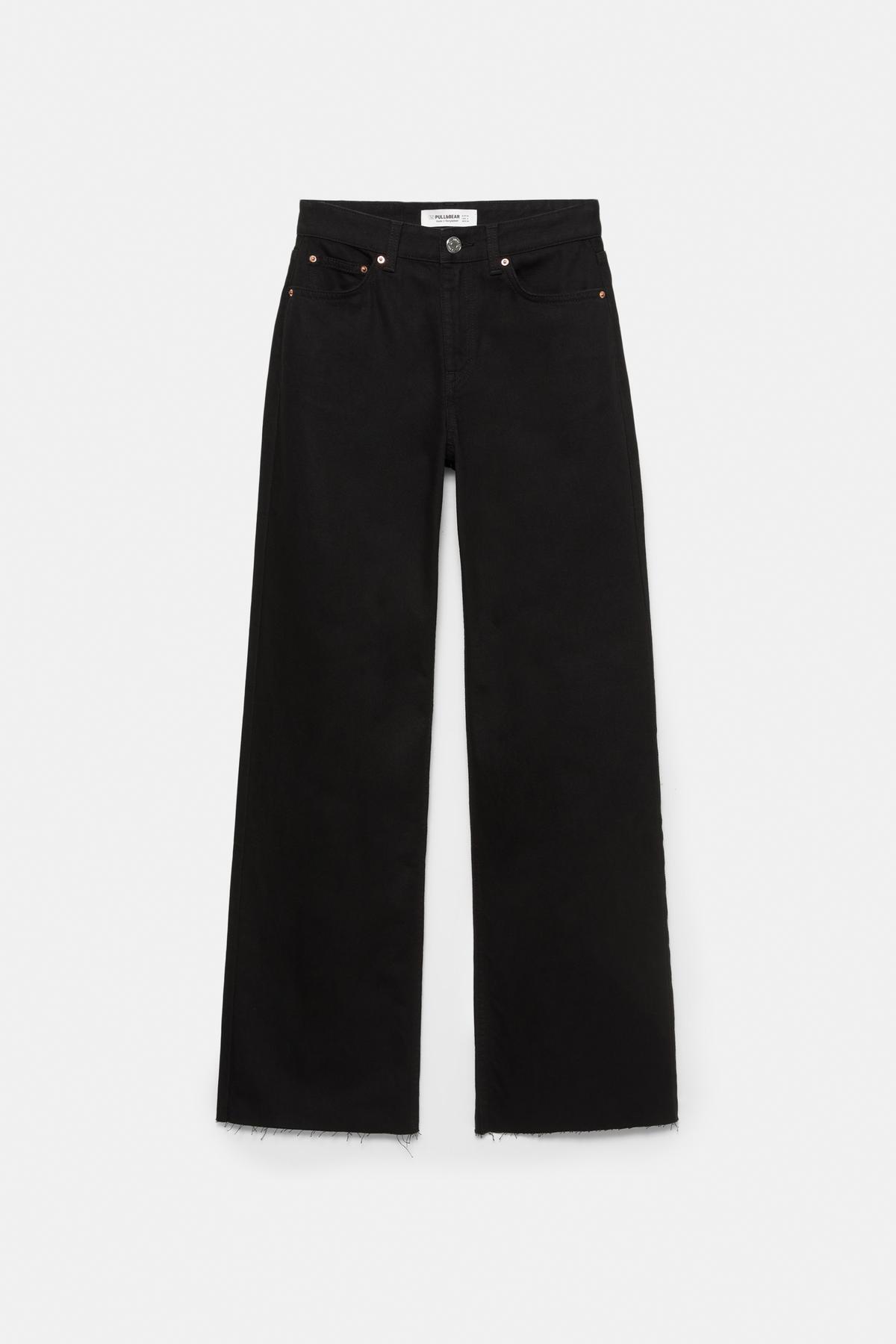 Pull & Bear  Bol paça straight fit jean - Görsel 7