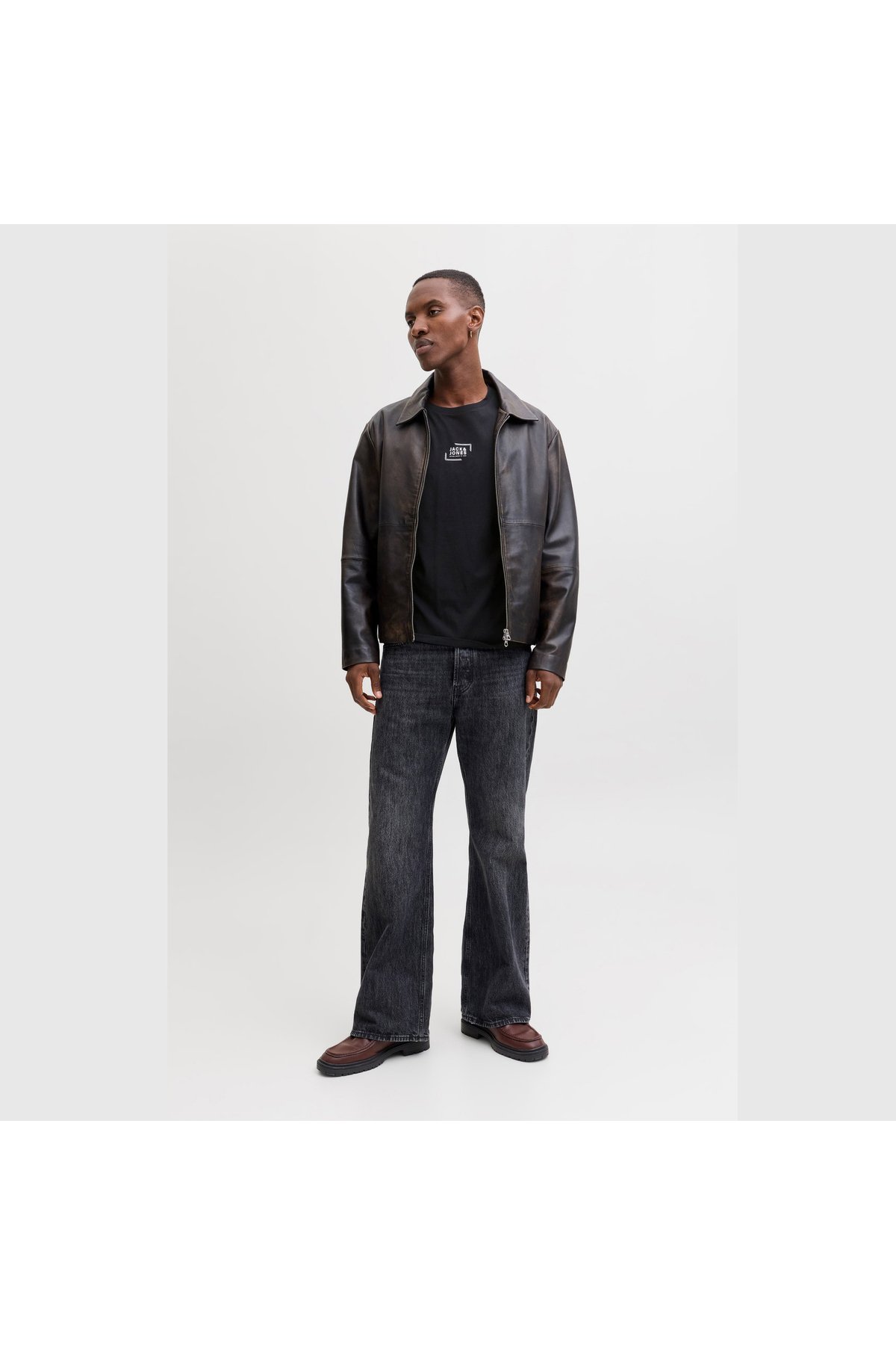 تیشرت مردانه راسته آستین کوتاه | جک اند جونز Jack & Jones 12268415-B - تصویر 2
