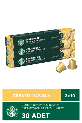 Starbucks by Nespresso Vanilla Kapsül Kahve 3 X 10 adet