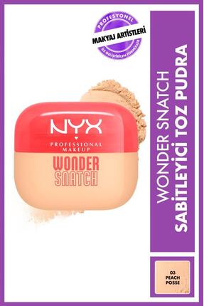 NYX Professional Makeup Wonder Snatch Sabitleyici Toz Pudra - 03 Peach Posse