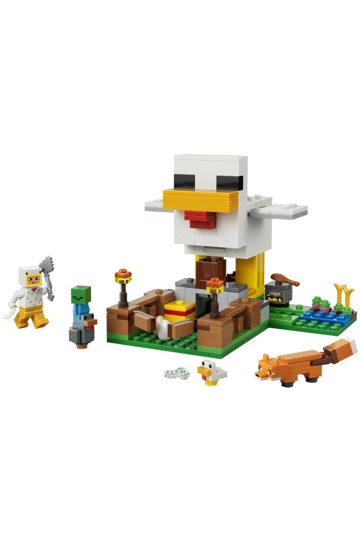 LEGO ® Minecraft® Tavuk Çiftliği 21585 - (233 Parça) fotoğrafı 2 (önizleme)