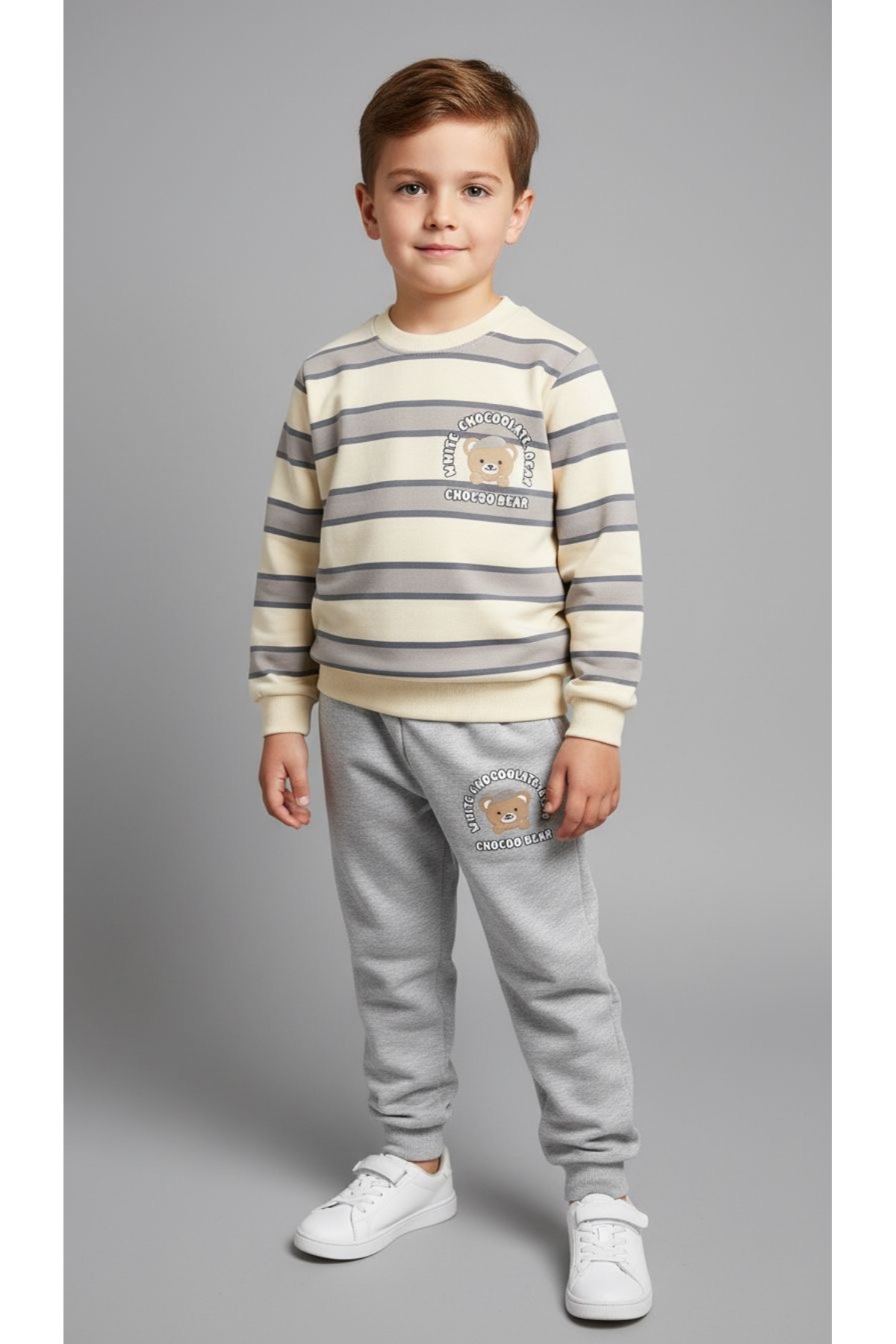 MİLANO KİDS Boys Cotton Top and Bottom Set