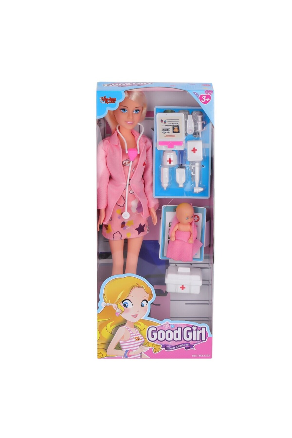 NW NessiWorld WG-115225A NessiWorld Doktor Bebek 29 cm fotoğrafı 2 (önizleme)