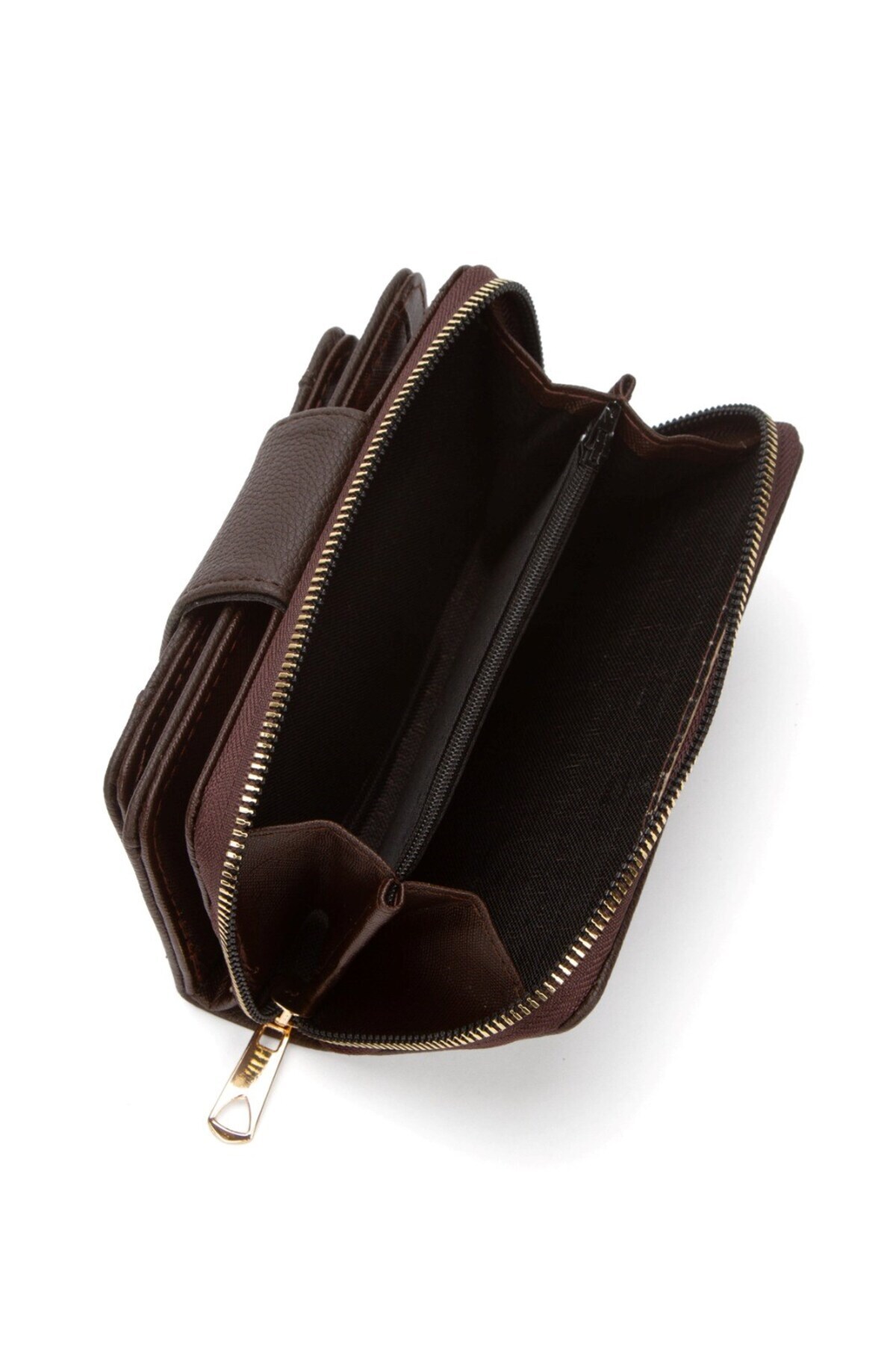 Eliza  Kadın Deri Desenli Telefon Kağıt Para Bölmeli Kartlık Ve Cüzdan - Görsel 5