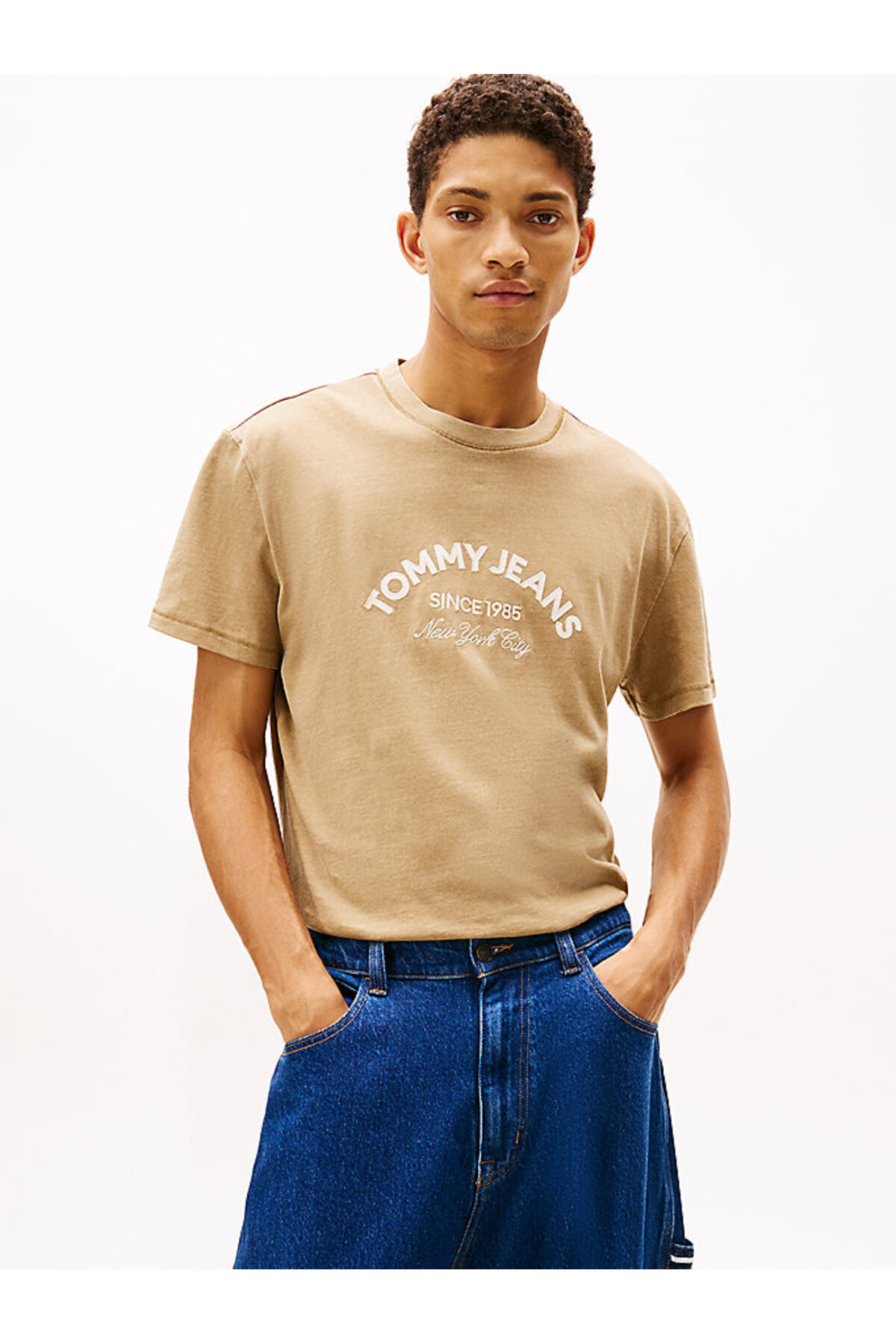 تامی هیلفیگر تی شرت مردانه طرح TJM کد 1001