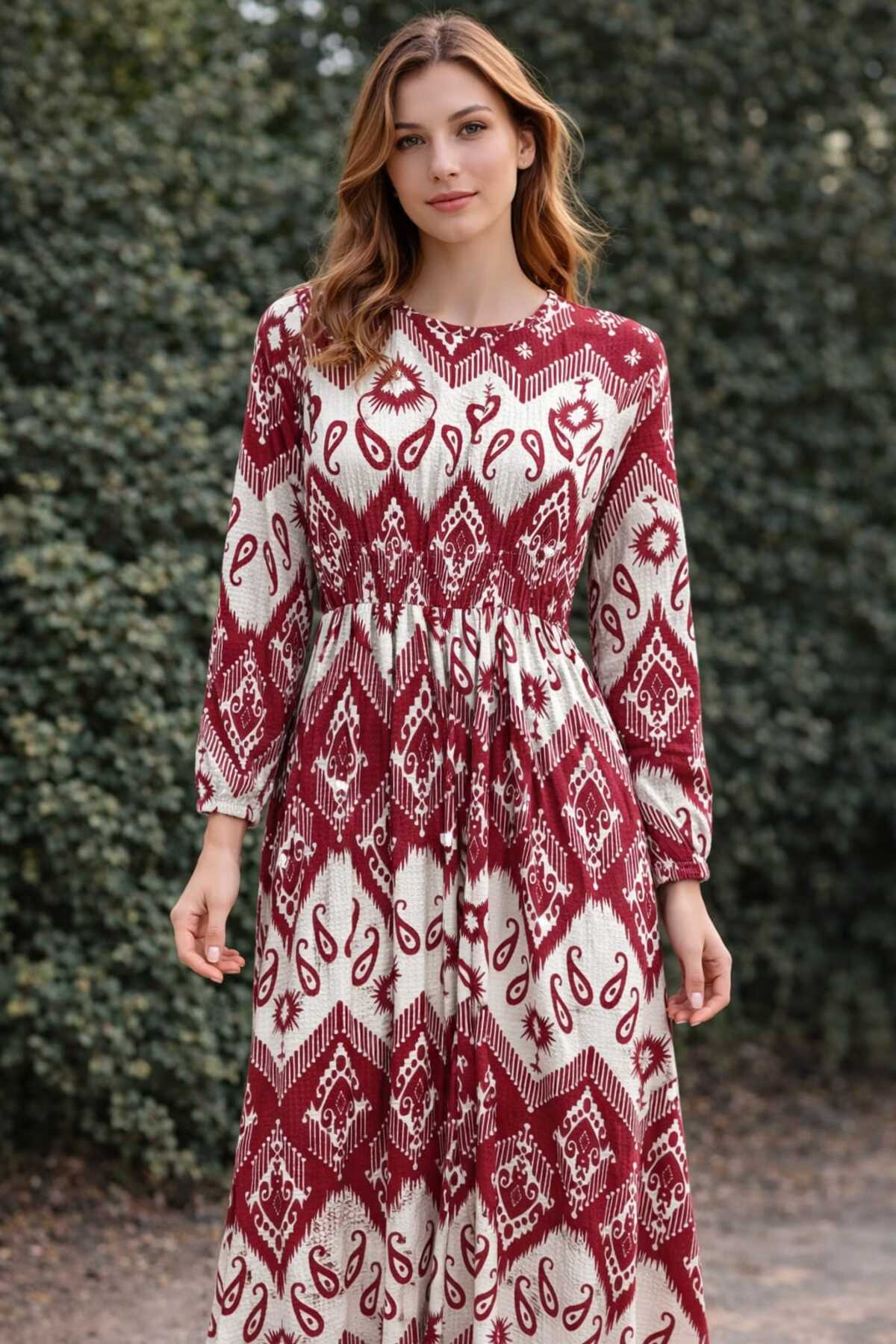 Malkan Women's Patterned Dress