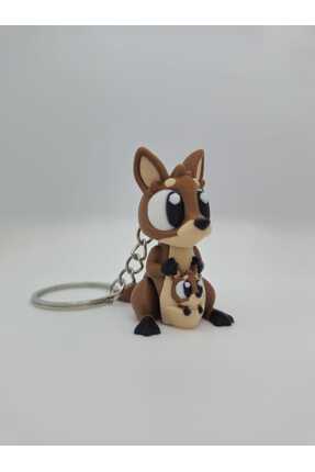 Seultech Joy 🦘 MaxiPOP Sevimli Kanguru Anahtarlık & Çanta Süsü