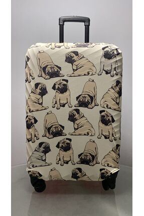 GANUE Valiz Bavul Koruyucu Kılıfı -TATLIŞ KÖPECİKLER