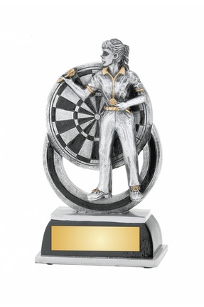 ONEF DART FİGÜR POLYESTER ÖDÜL KUPASI KADIN 17 CM