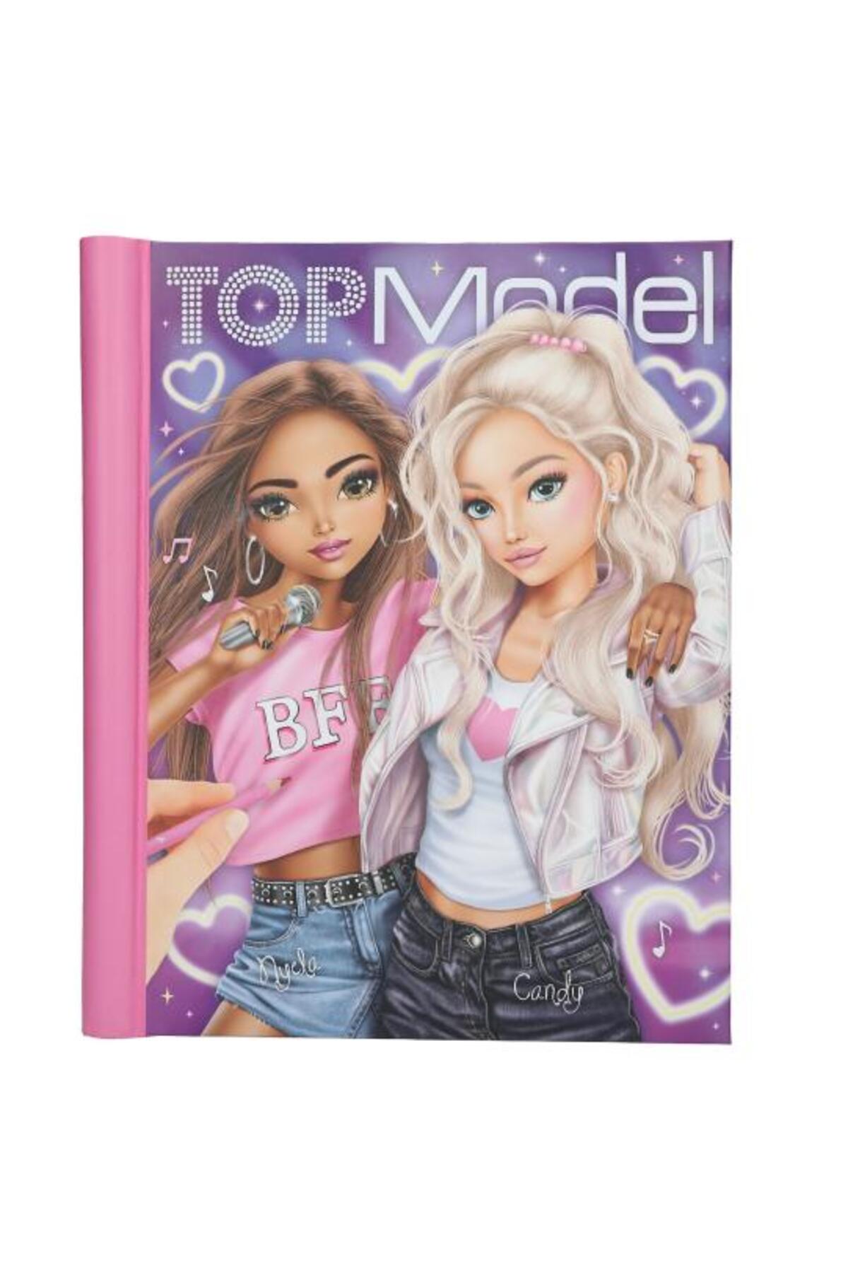 Top Model TOPModel MY BFF LED ve Sesli Boyama Defteri | Stickerlı, Işıklı Kapak, En İyi Arkadaşlar fotoğrafı 2 (önizleme)